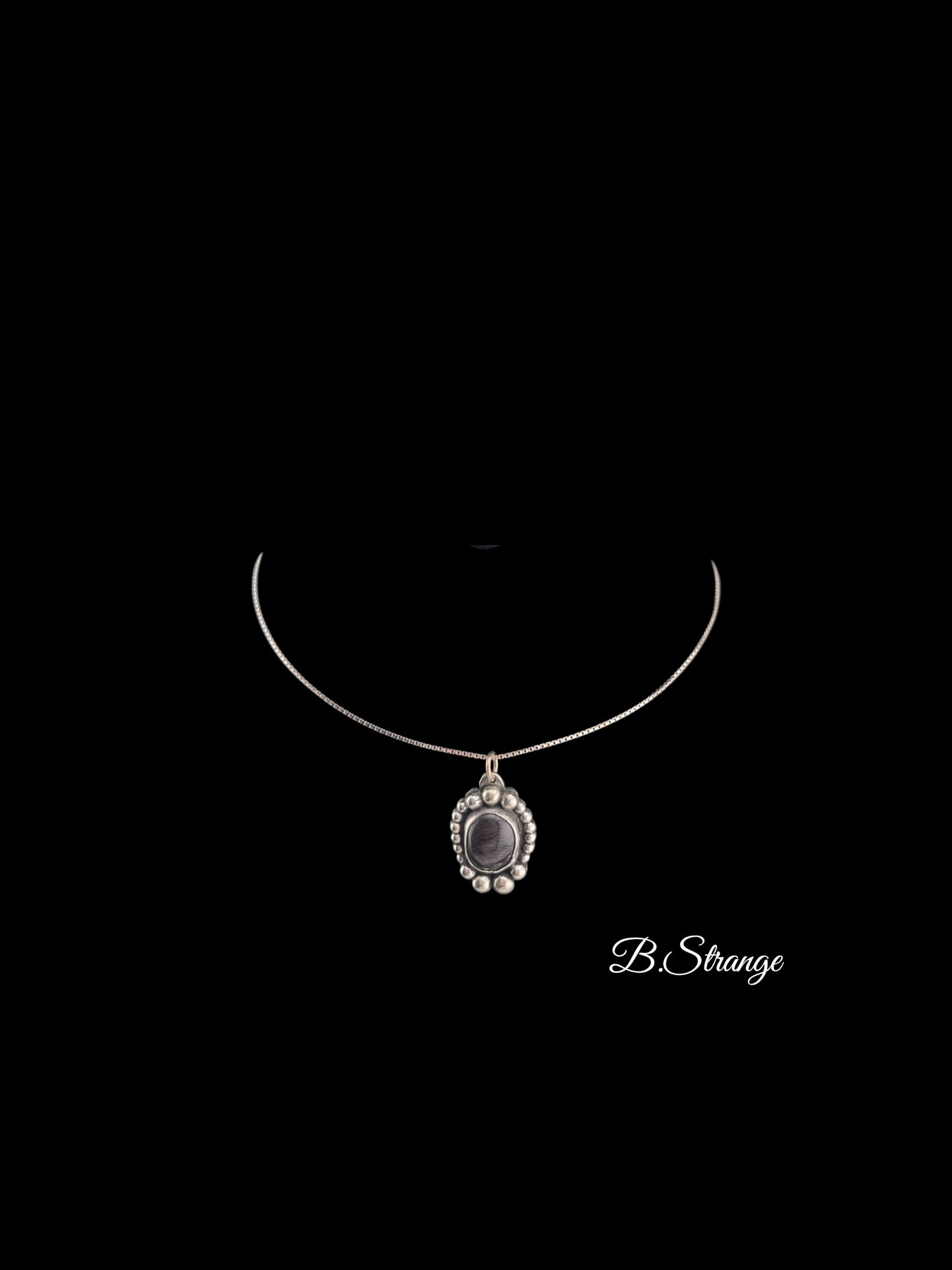 Horse Hoof Pendant and Bracelet Set