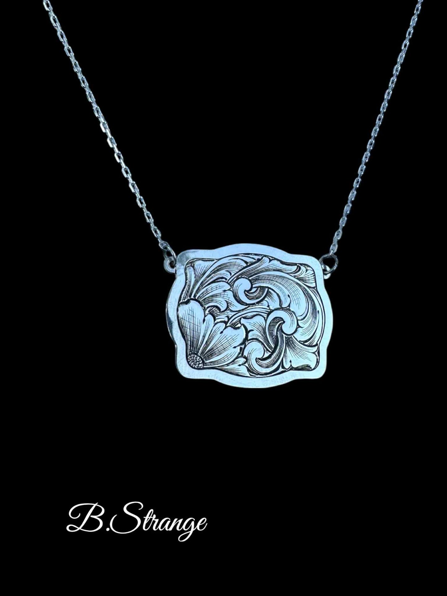 Trophy Buckle Necklace