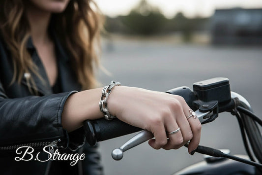 Sterling Silver Chunky Link Bracelet