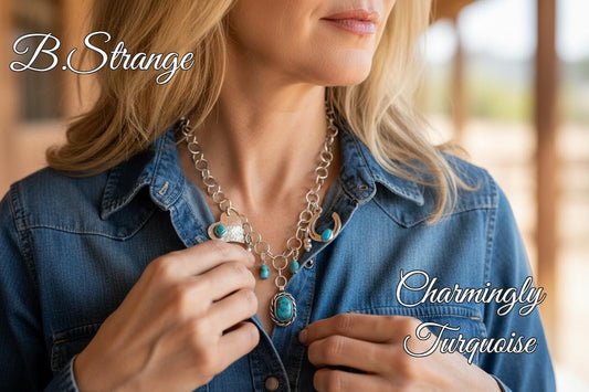 Sterling Silver Charm Necklace