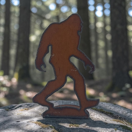 Rustic Metal Bigfoot