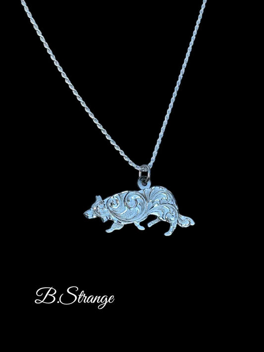 Border Collie pendant