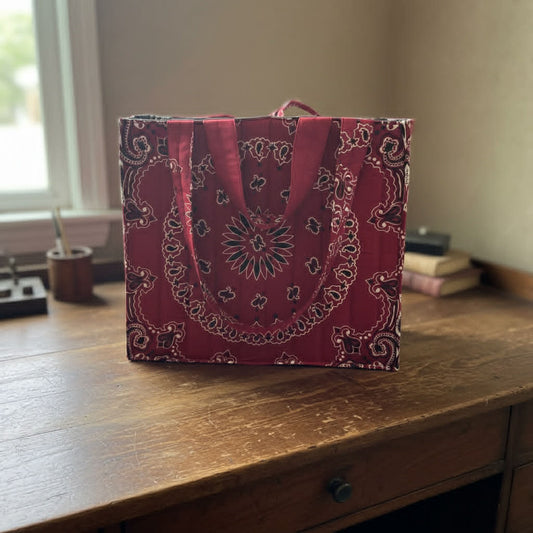 B. Strange Bandana Tote Bag