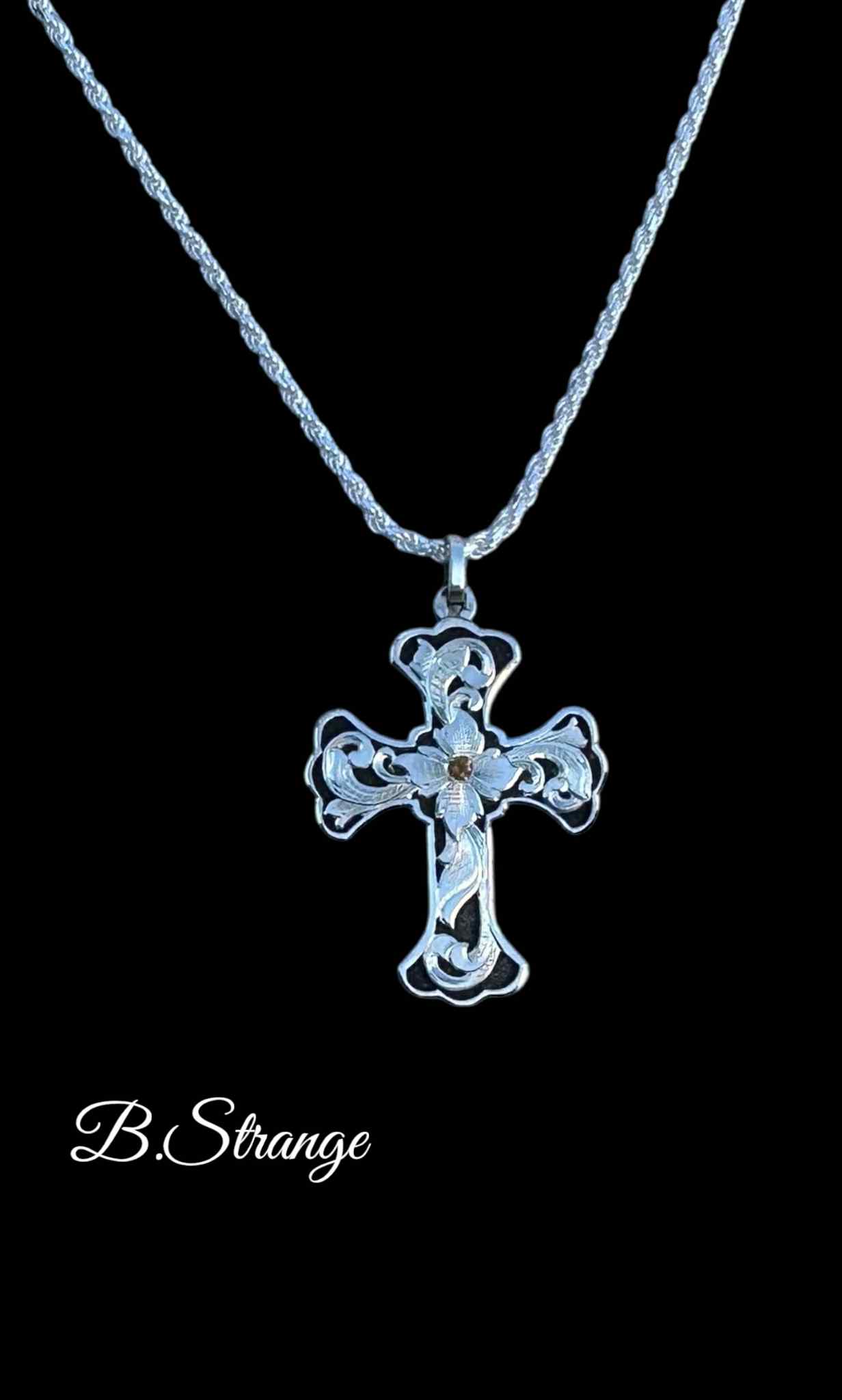 Sterling Cross Pendant