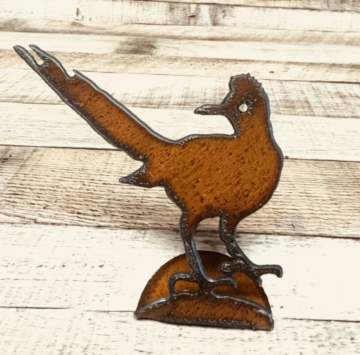 Rustic Metal Roadrunner
