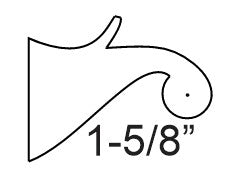 B.Naked Shanks for 1-1/4" bands