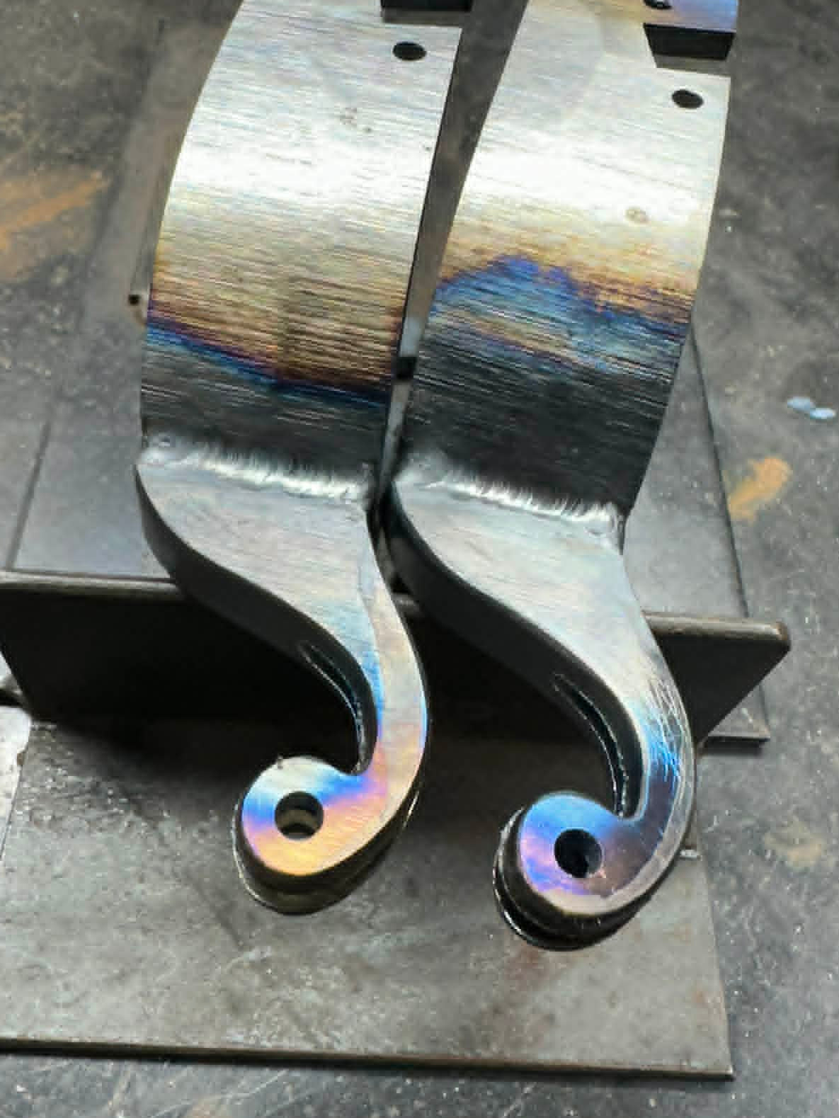 B.Naked Shanks for 1-1/4" bands